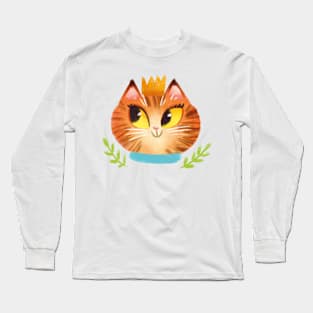 Cat king Long Sleeve T-Shirt